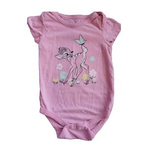 Disney Bambi Jumping Bean Onesie Pink Girls 6M